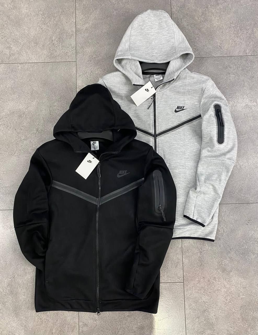 Спортивна кофта Nike Tech Fleece / Найк теч флис кофта мужская