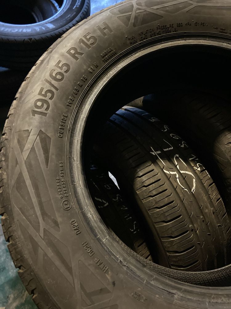 4x 195/65r15 Continental montaż 0zł Szczecin