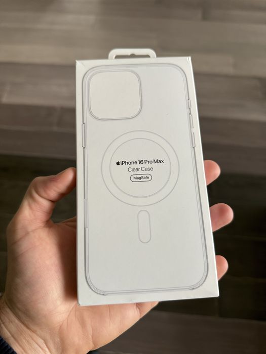 Чохол для iPhone 16 Pro Max Clear Case MagSafe
