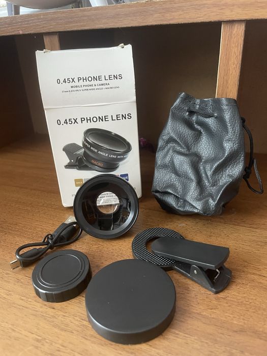 Продам. Об'єктив для мобільного телефону з макролінзою 0.45 lens