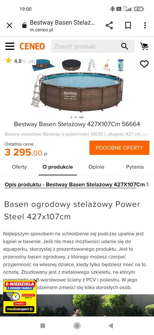 Basen Bestway 56664