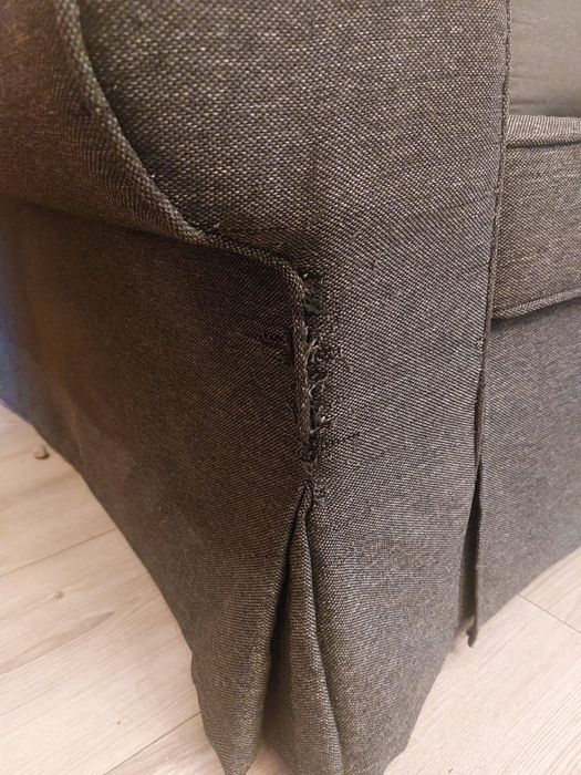Sofa ikea 2 os szara rozkladana