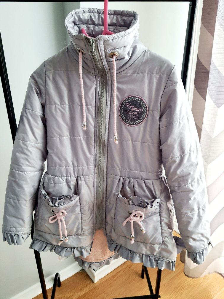 Płaszczyk włoski, kurtka parka Kids By Voga Italia 110-116cm