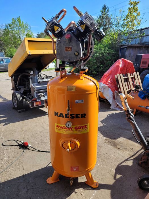 Sprężarka Kompresor Kaeser 3 kw , 550L/min , zbiornik 250L ,Nowa 2019r