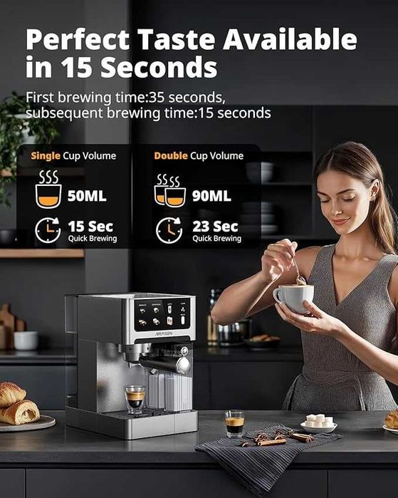 кавомашина Еспресо-машина AIRMSEN