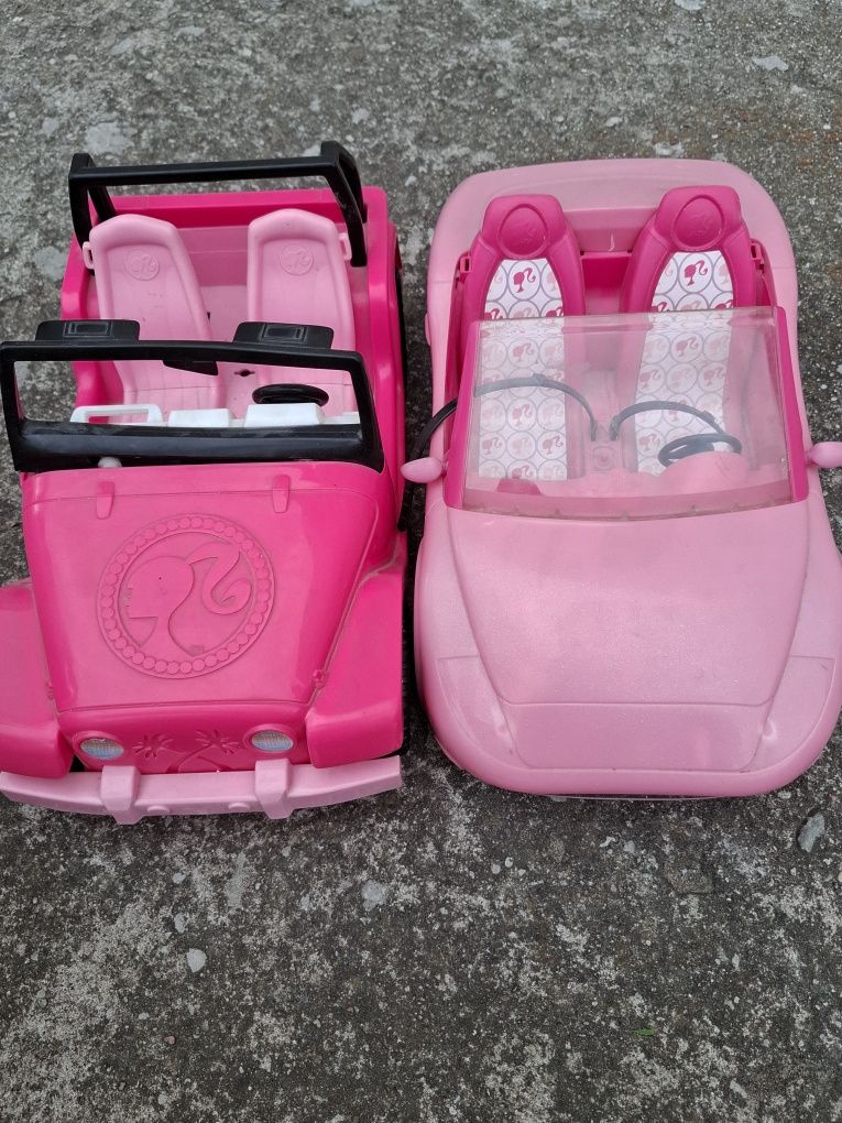 Domek do lalek I samochody barbie