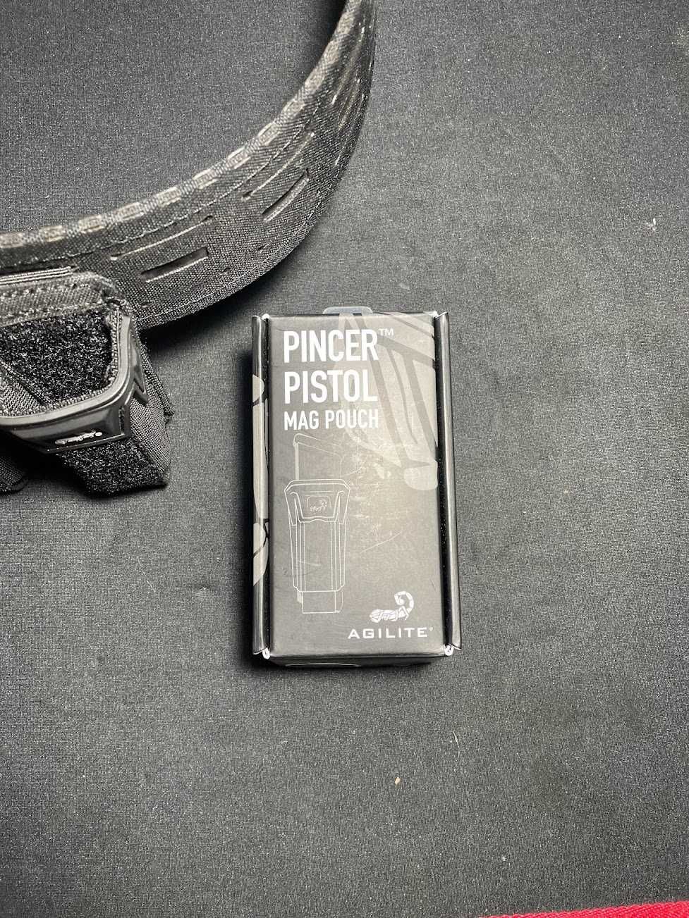 Ładownica Agilite Pincer Pistol Single Mag Pouch - Czarna 2 szt.