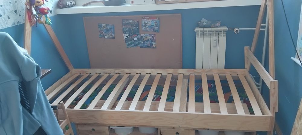 Łóżko drewniane Tipi roczne Stan idealny