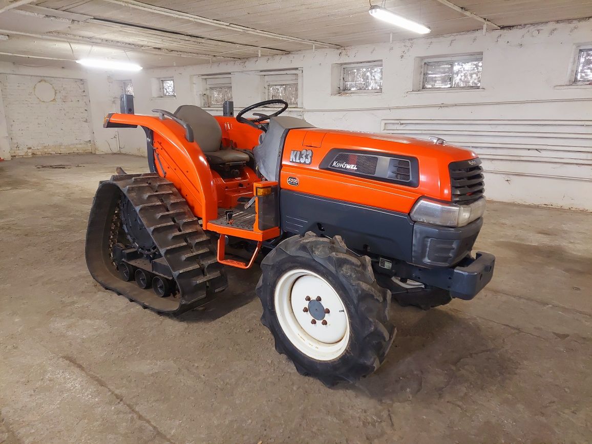 Traktorek traktor Ciągnik japoński 4x4 Kubota KL 33 gąsienica