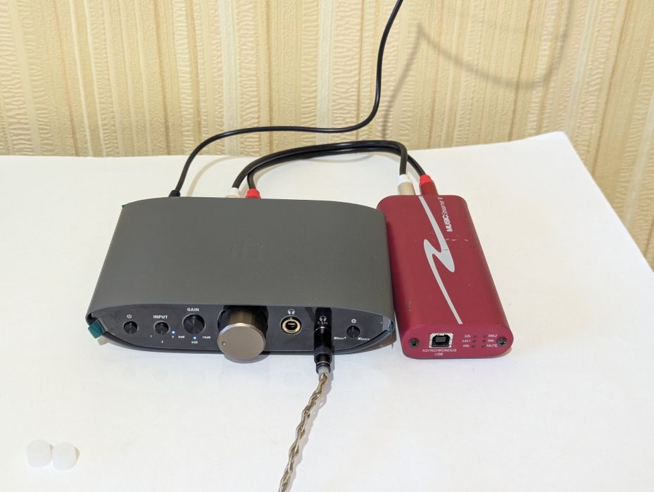 Ifi zen can, HRT Music Streamer II, schiit modi uber2  ak