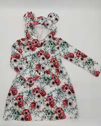 Sukienka z kapturem Koss ekskluzywne krawiectwo artystyczne
95% bawełn