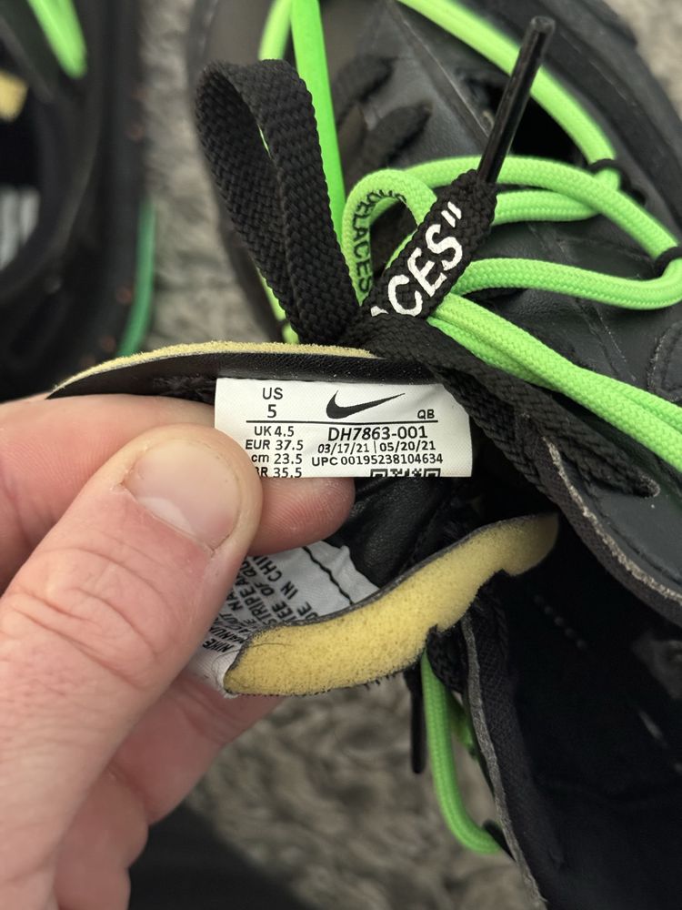 Кроссовки Off-White x Nike Blazer Low 'Electro Green'