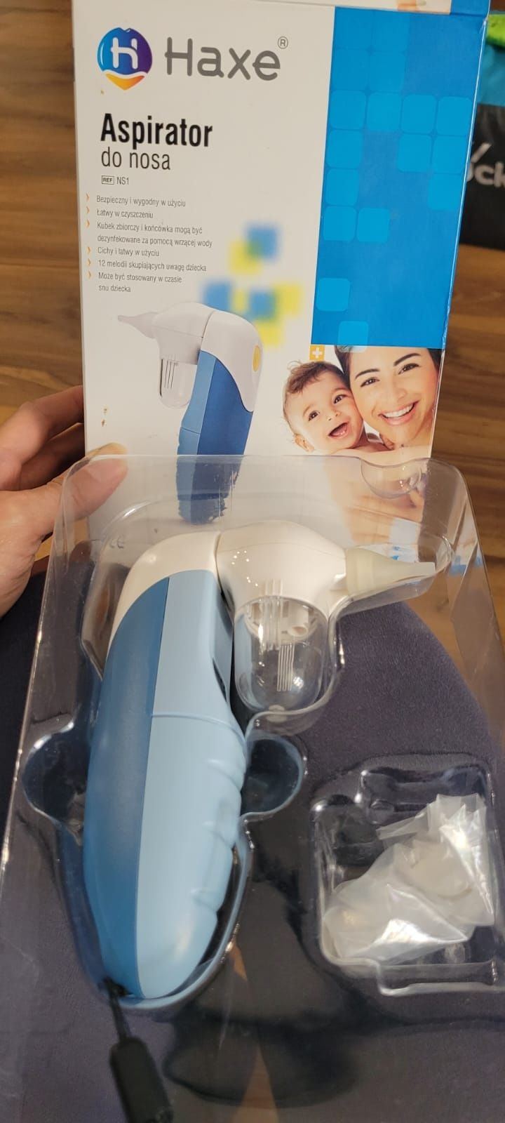 Aspirator do noska dla dzieci Haxe