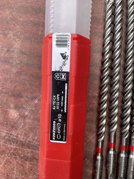 Wiertła HILTI TE-CX różne rozmiary i ceny