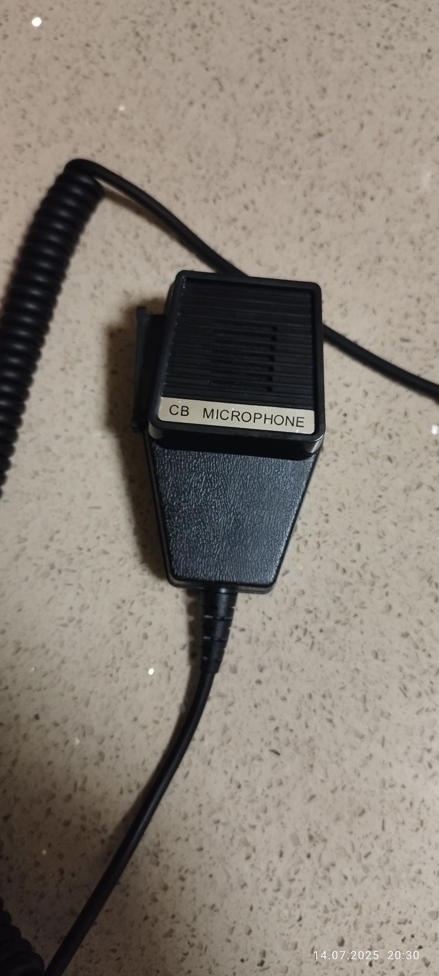 Mikrofon do cb radia nowy wtyk 4 pin