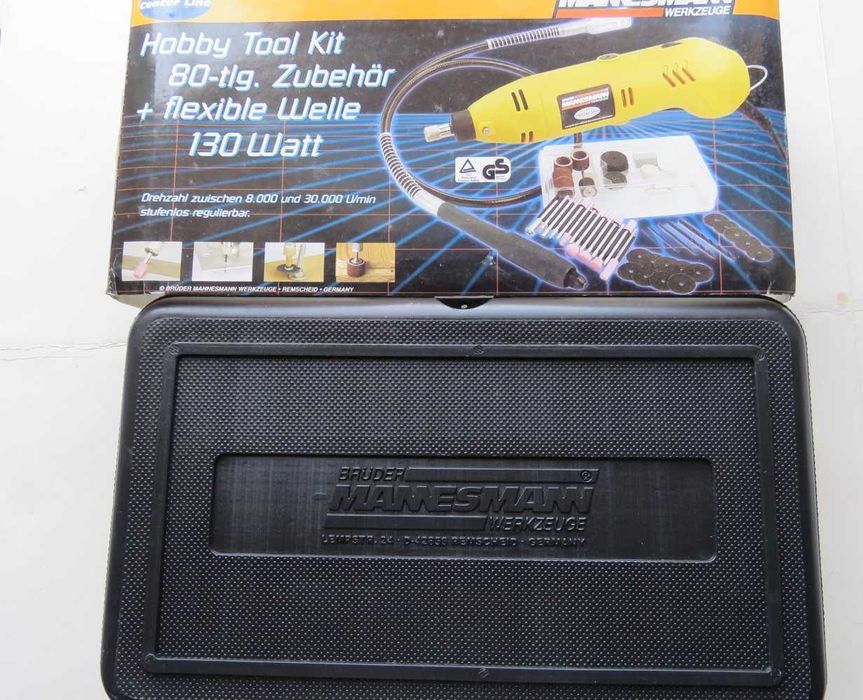 Hobby ToolKit  Bruder Mini drill set Mannesmann nº 92570;80 peças;novo