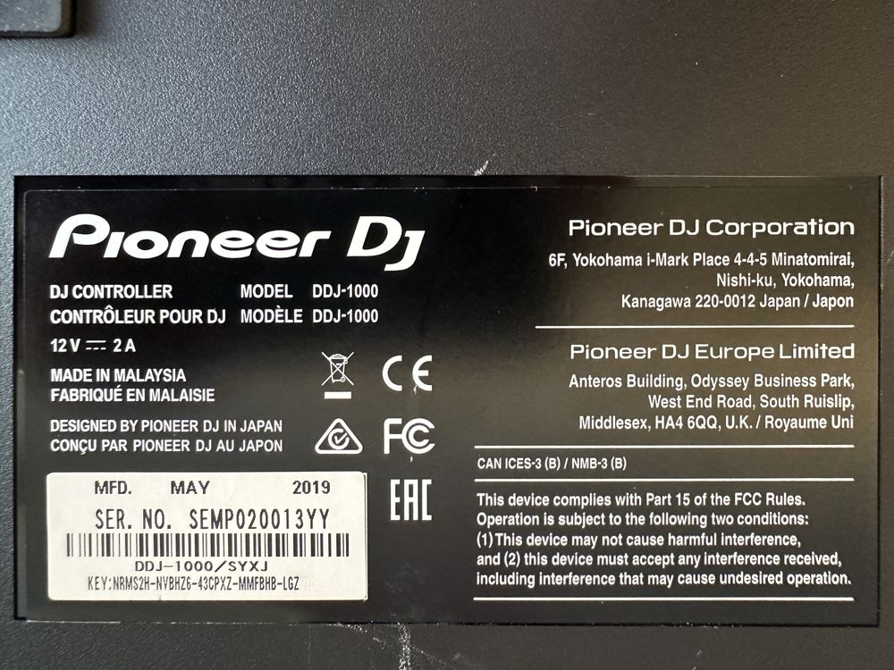 DDJ-1000 Rekordbox