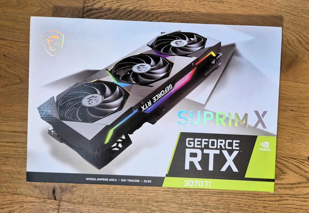 MSI GeForce RTX 3070 Ti SUPRIM X 8GB