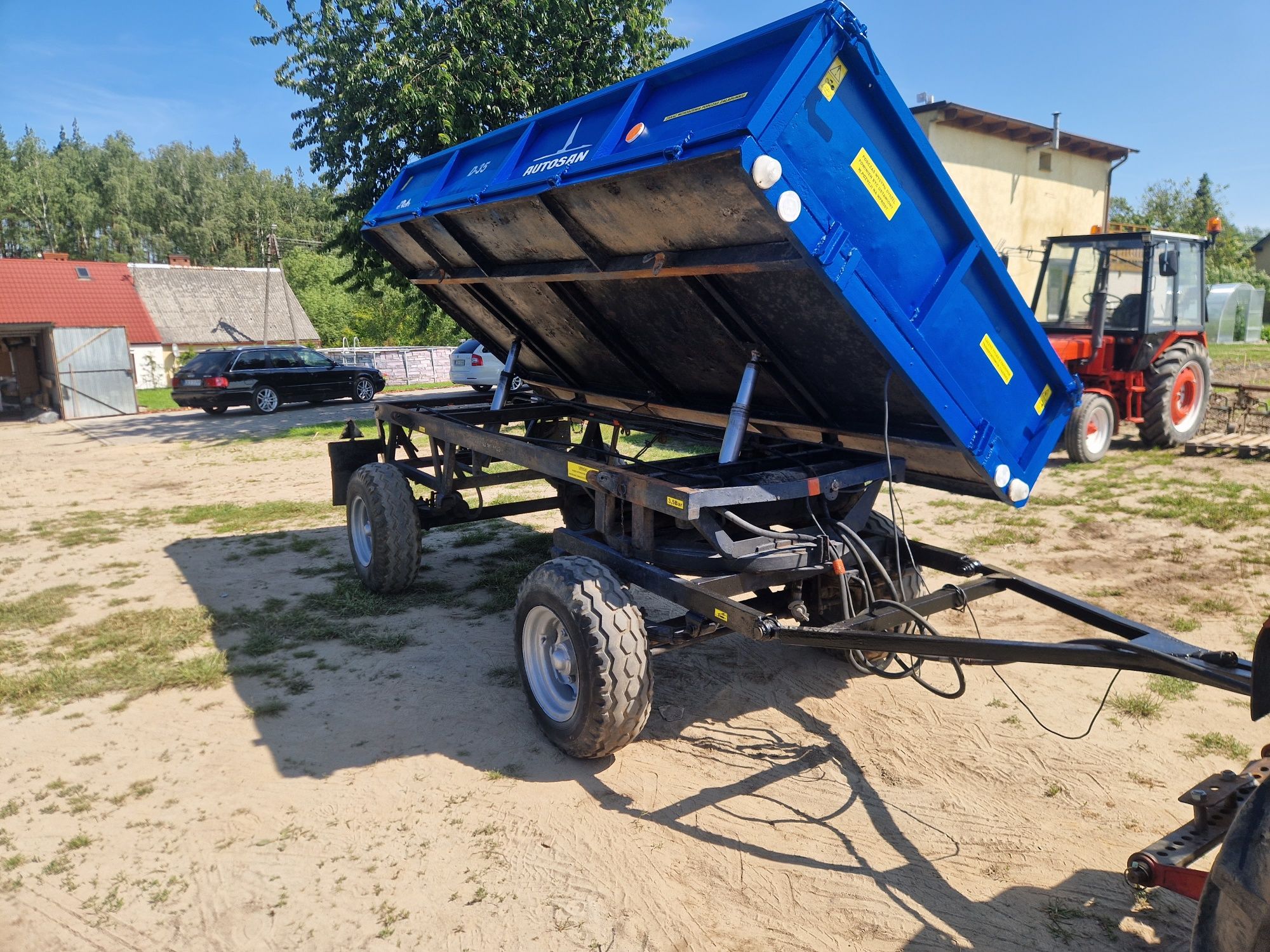 Przyczepa wywrotka d35