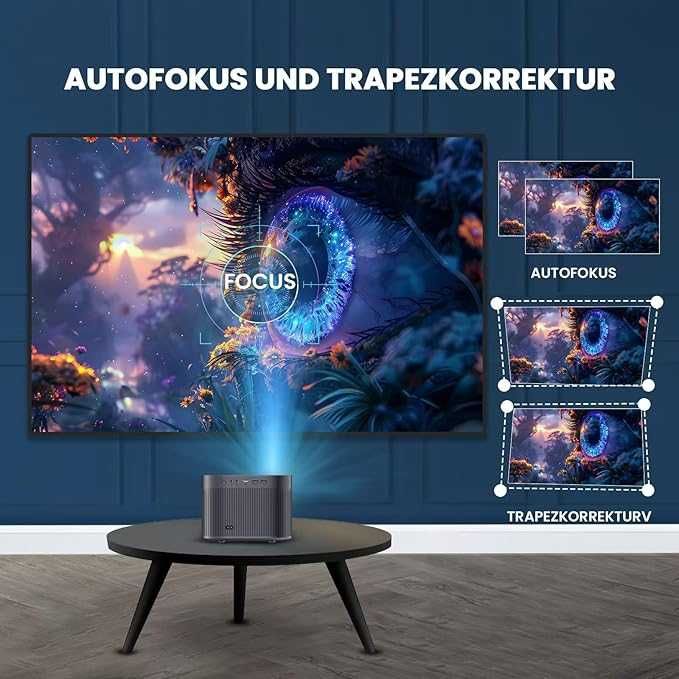Projektor 4K z 5G Dual WiFi