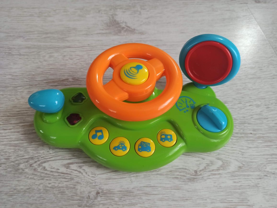 Fisher Price Garnuszek na klocuszek Pilot zabawki interaktywne