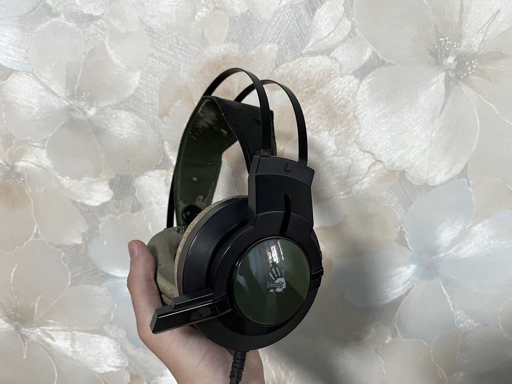 Наушники Bloody J437 Army Green