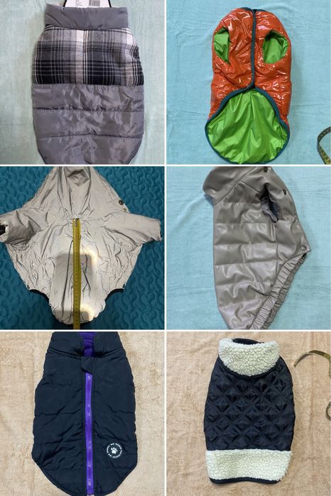 Одежда для собак комбинезон дождевик куртка платье одяг для собак