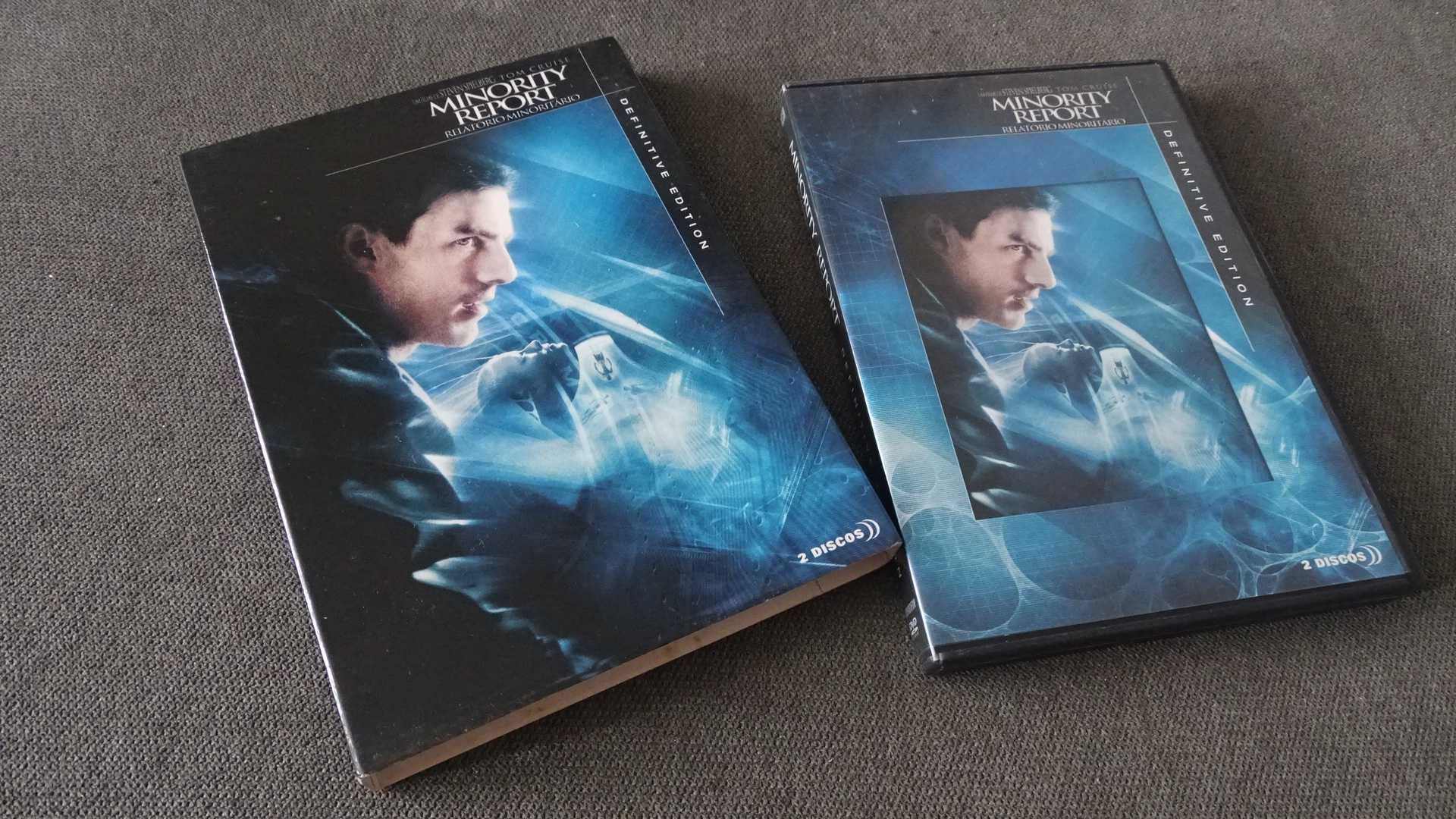 DVD Minority Report . Steven Spielberg . Tom Cruise . Ed. Esp 2 Dvd