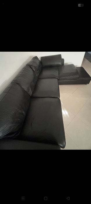 Sofá em pele 300€