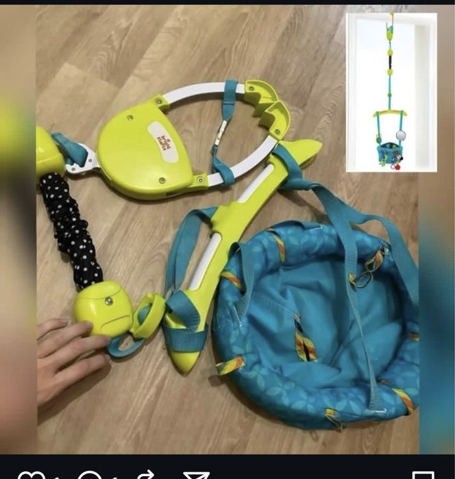 Дитяча гойдалка-стрибунець