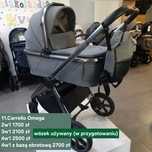 Wózek dziecięcy Carrello Omega 2w1 3w1 4w1 lekki zwinny zgrabny