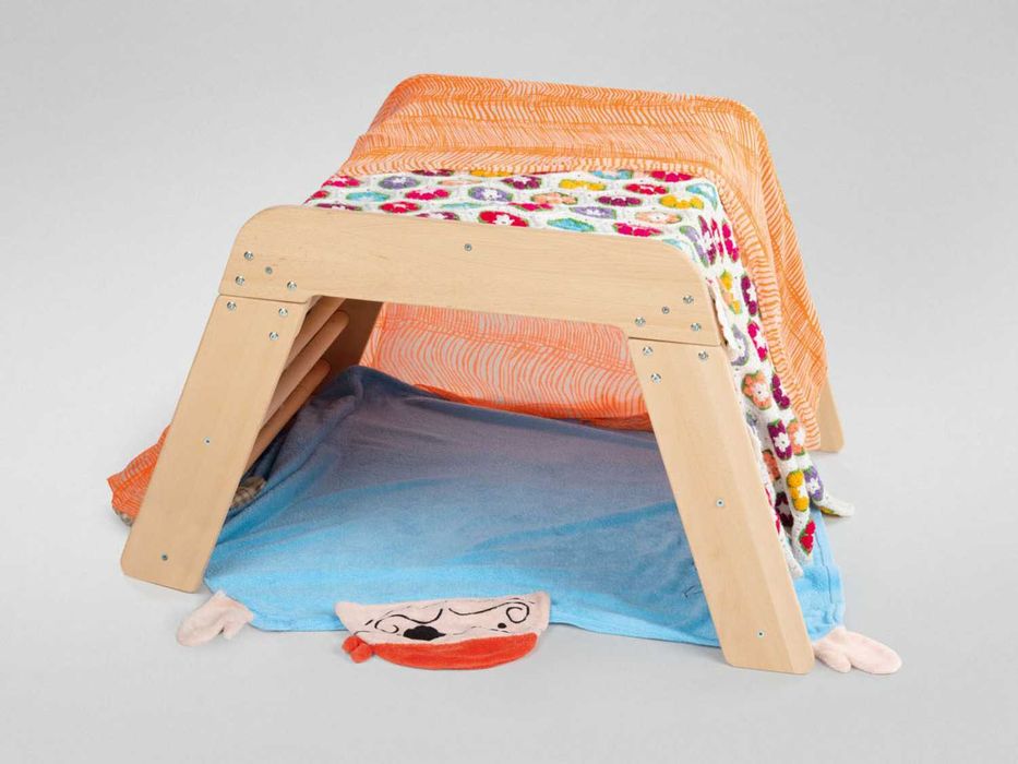 Drabinka gimnastyczna piramida domek 2w1 dla dzieci plac tor DREWNO