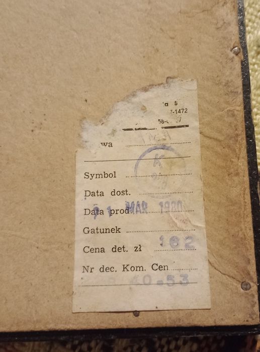 Płaskorzeżba miedziana z 1980 roku...