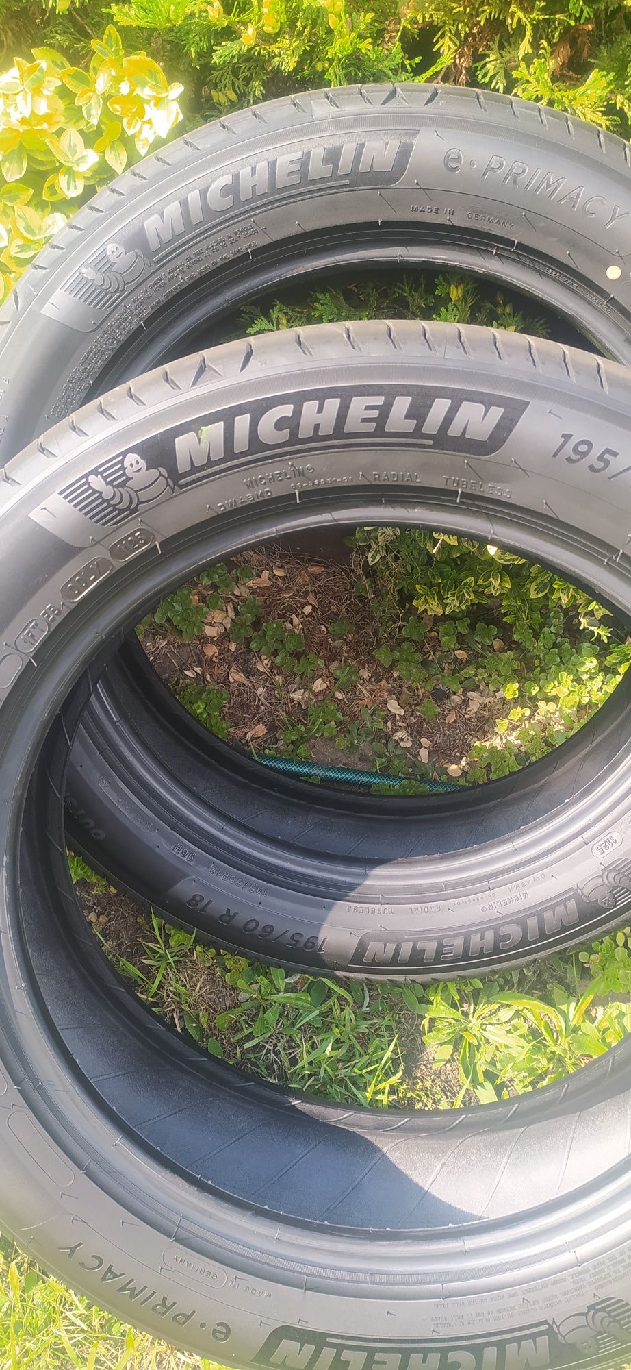 Nowy komplet letnich opon Michelin rozmiar 18