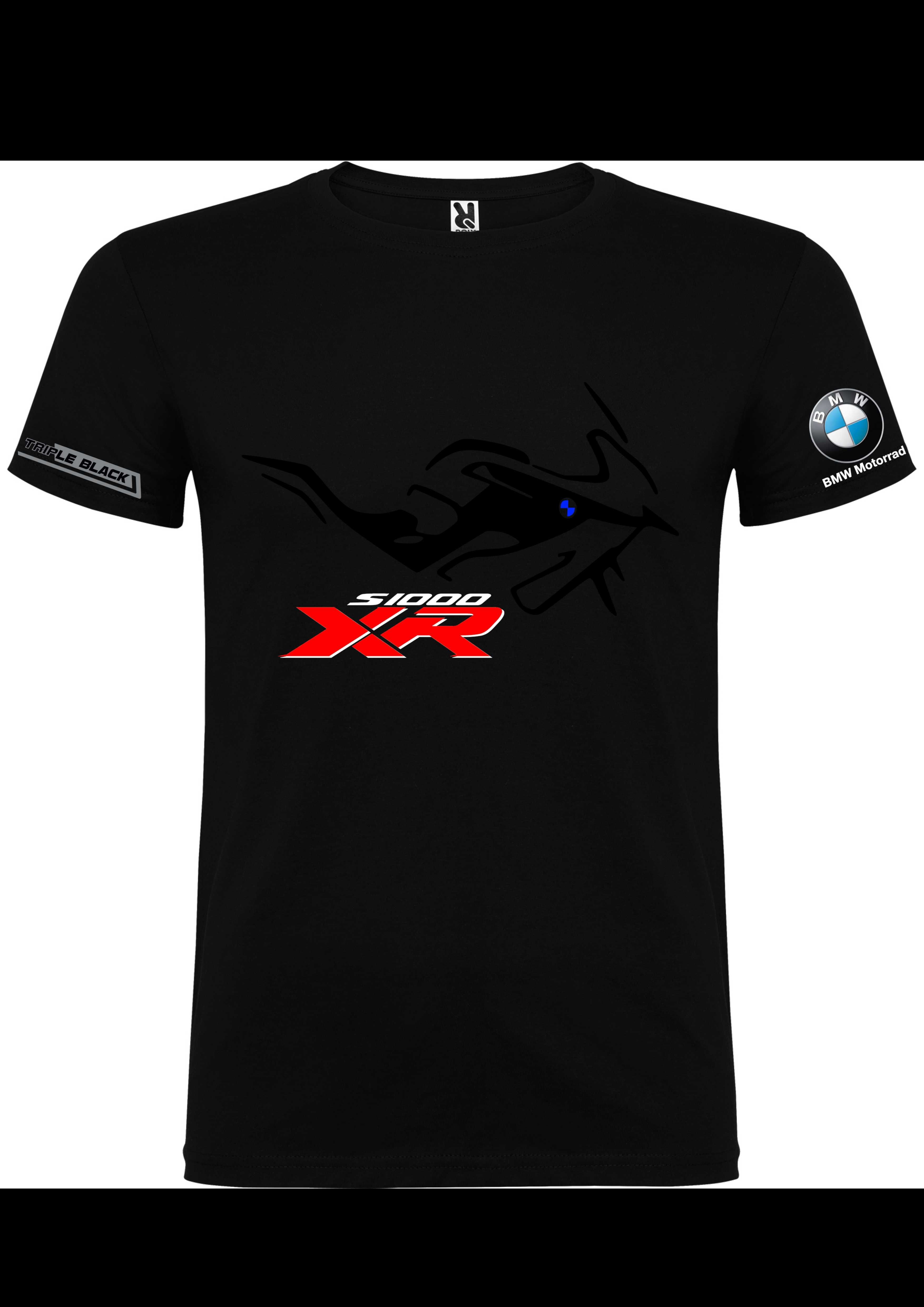 T-shirt BMW S1000 XR Perfil Triple Black