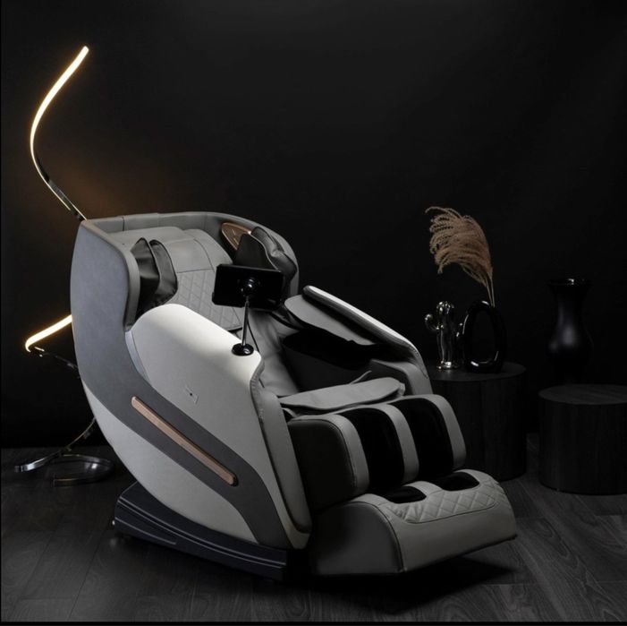 Масажне крісло  Mebel  ELIT VX MAX коричневе, бежеве, чорне, сіре