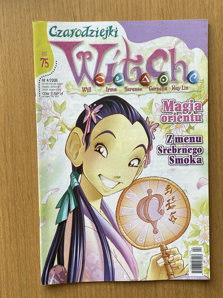 W.I.T.C.H. komiks, czasopismo, gazeta - nr 75