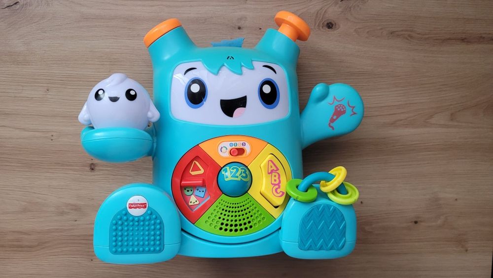Dumel, fisher price zestaw zabawek. Fisher price rockid.