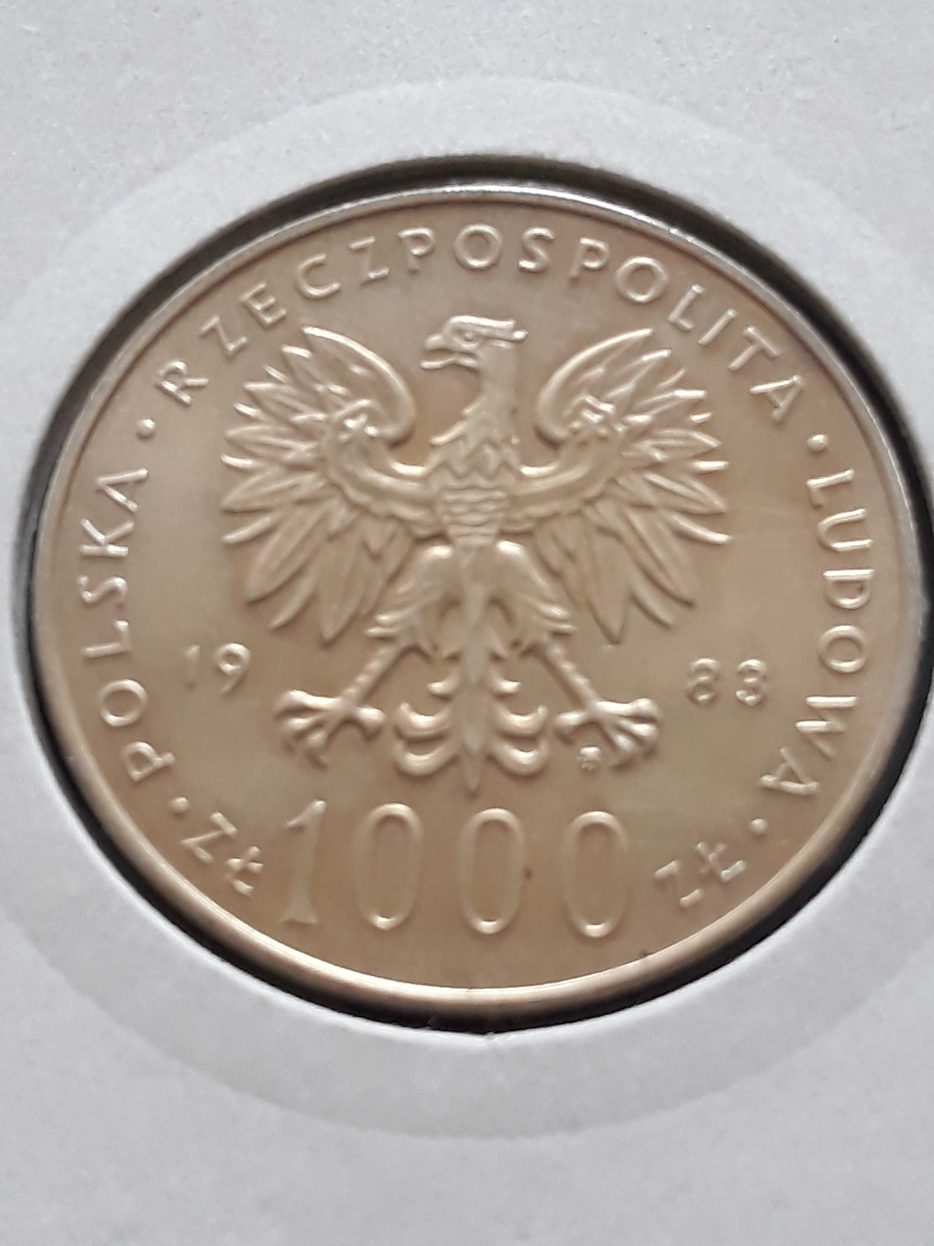 1000 zł Papież Jan Paweł II -1983 r. - nr.10-mennicze