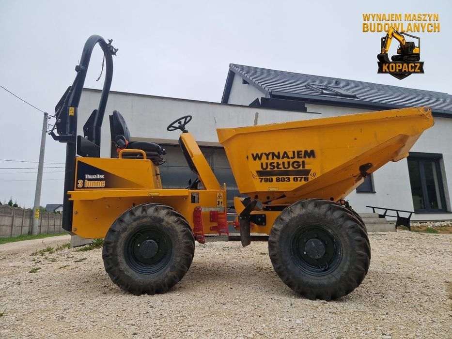 Wynajem Wypożyczalnia Koparki 2-8T Wozidła 3-6T Walce 3-5ton Ładowarki