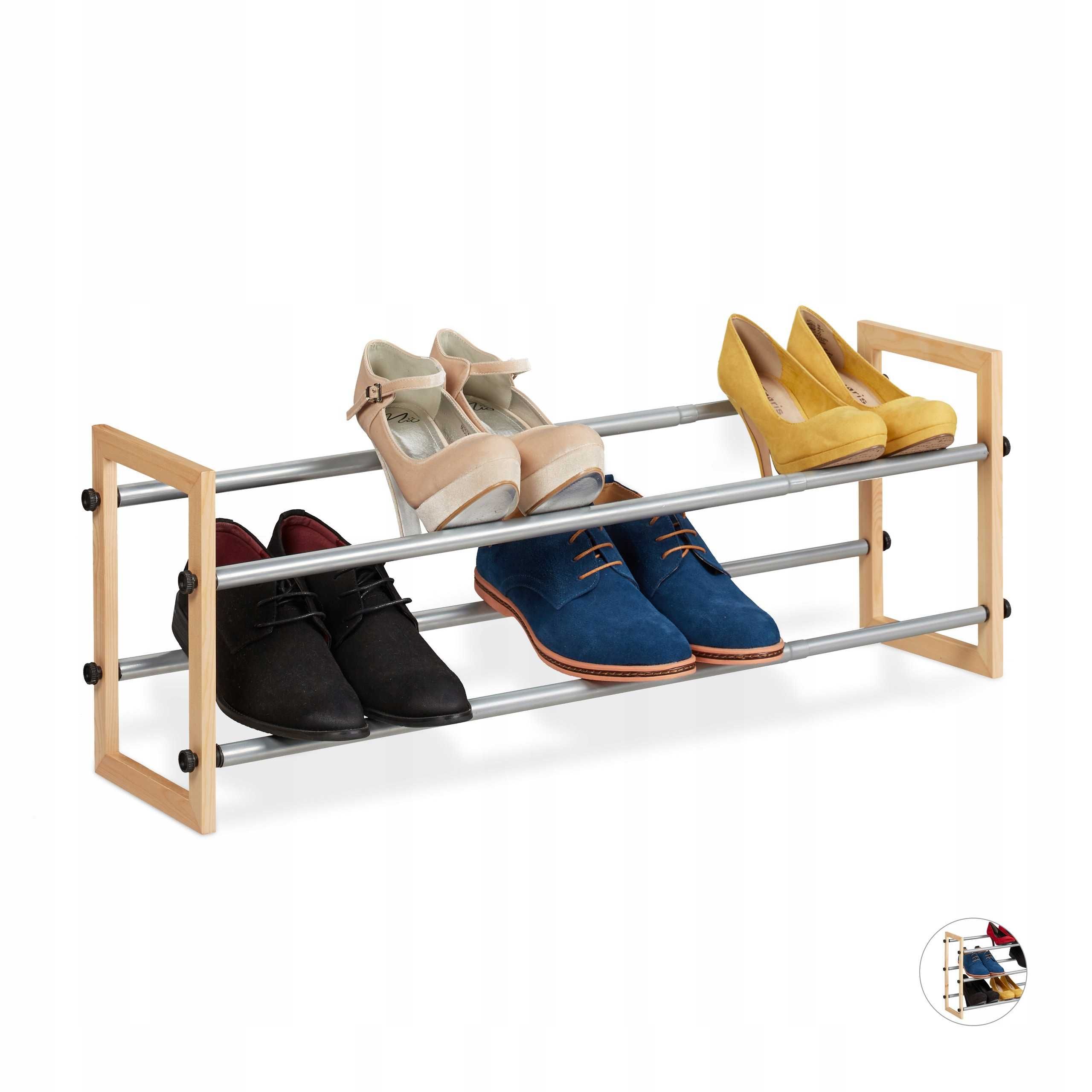 Szafka na buty Relaxdays 63,5 x 30 x 20 cm