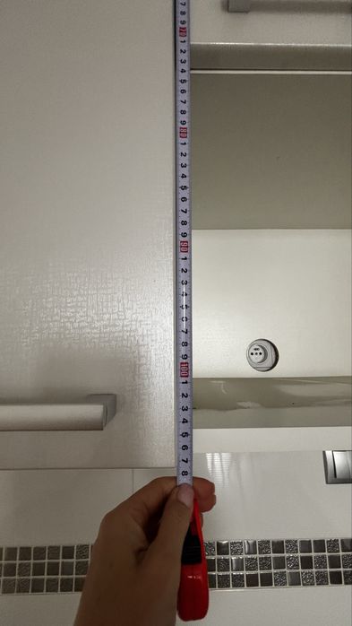 Kuchnia 207+172 bezowo srebtny