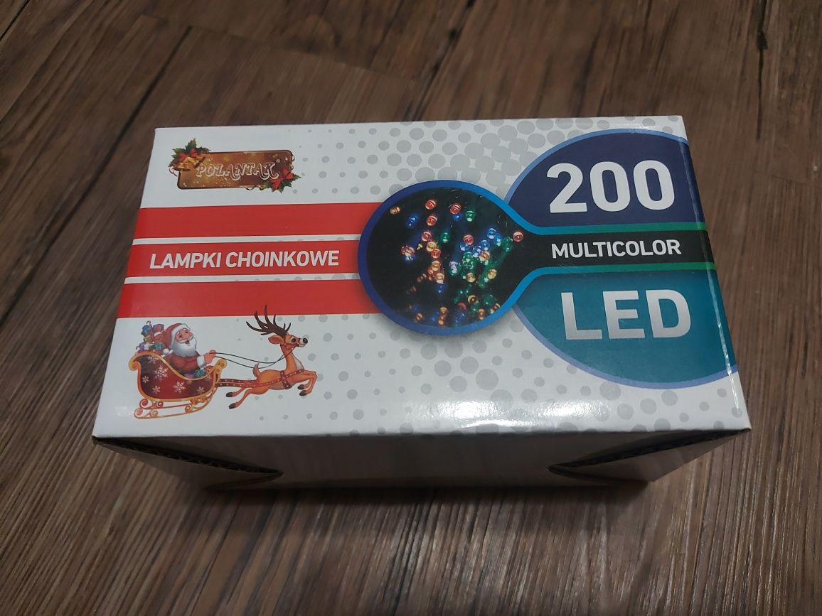 Lampki choinkowe 200 led 8 trybów