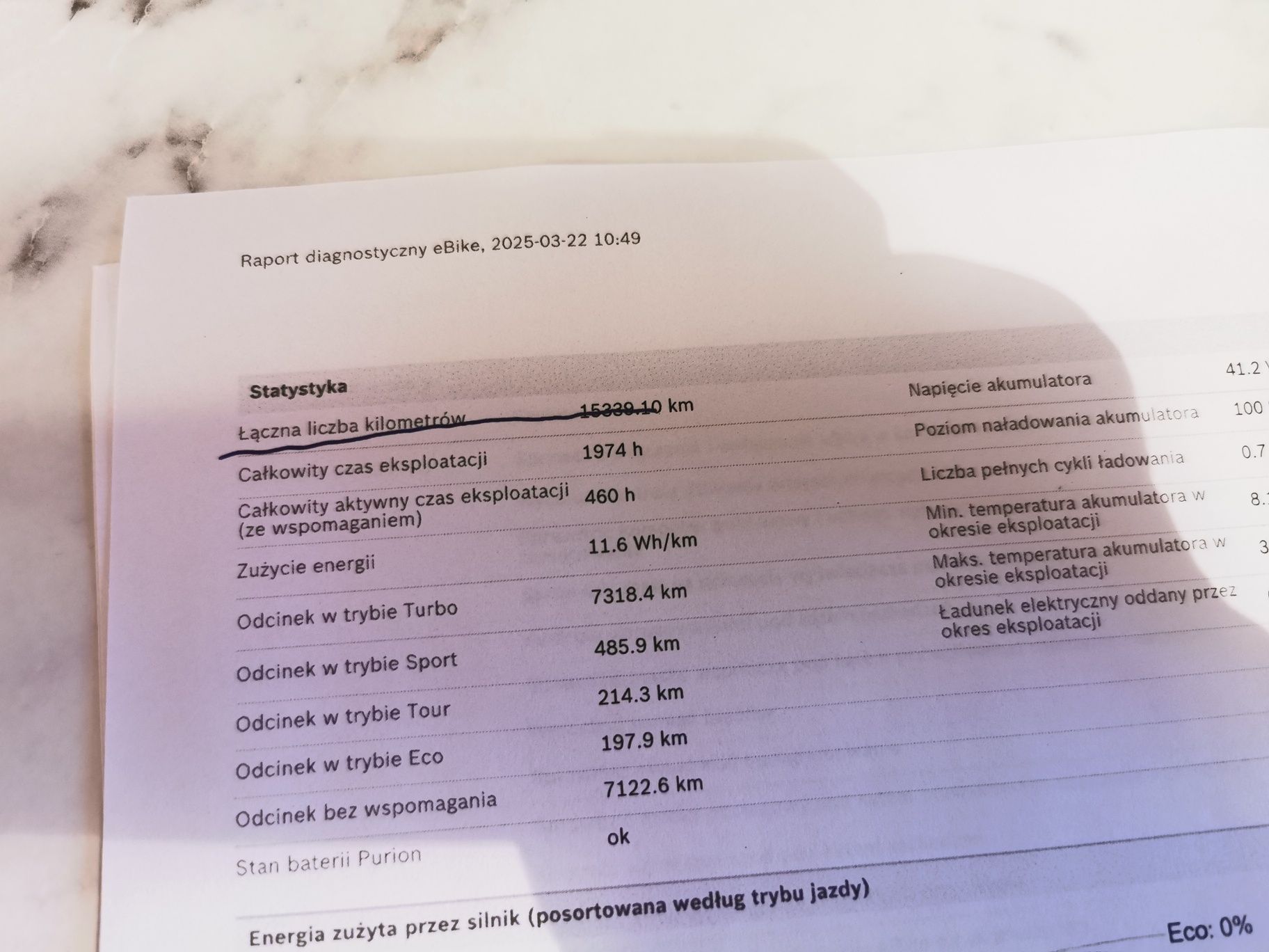Silnik Bosch Performance Line po DIAGNOSTYCE