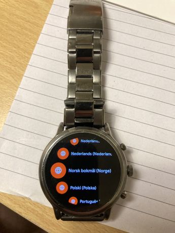Zegarek Fossil 5 - FTW4024 smartwatch