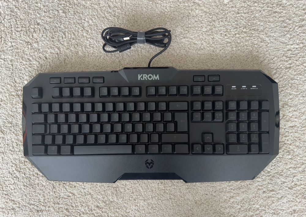 Teclado Rato Headset Gaming Krom