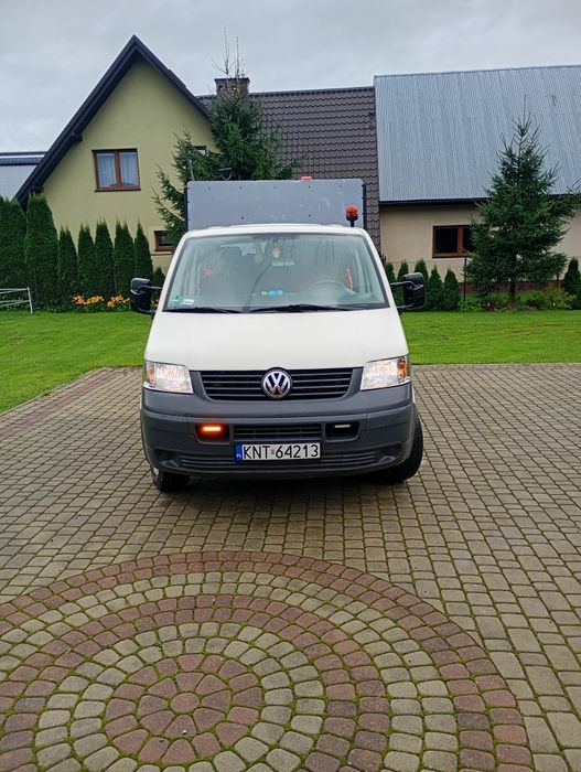 VW t5 kiper Doka wywrotka brygadowka 167 tys km !!