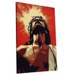 Obraz na płótnie Jezus Chrystus dla dzieci 50x70 - prezent wyjątkowy