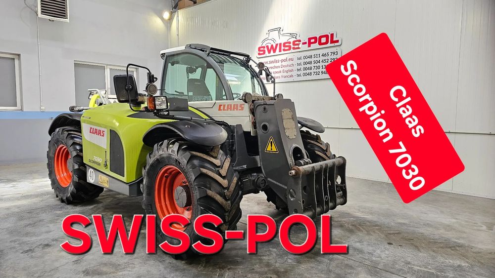 Claas Scorpion 7030 Ładowarka teleskopowa Jcb Bpbcat  Posiadamy Transport swiss-pol eu