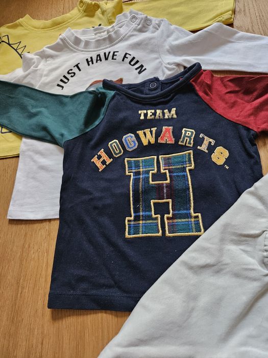 Zestaw koszulek bluz z długim rękawem Coccodrillo  68